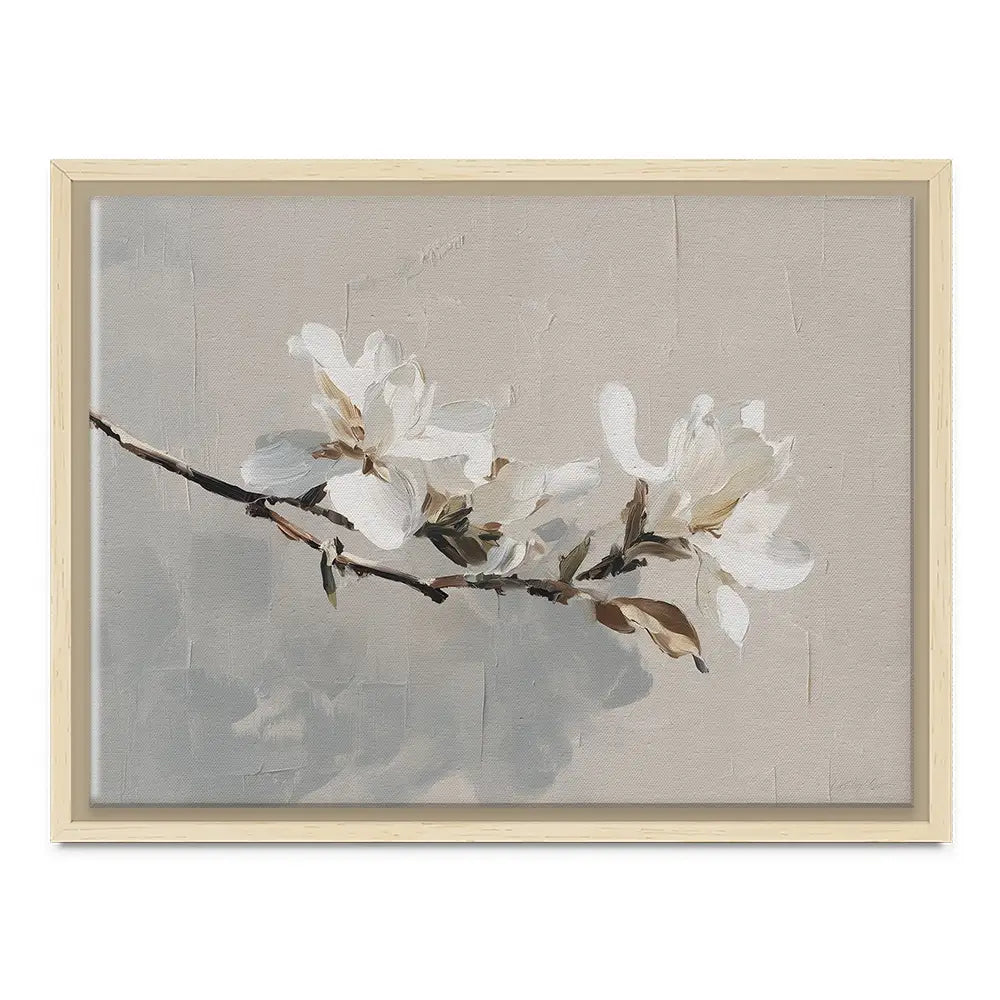 Magnolia Branch Canvas Print Magnolia Branch Canvas Print wall art product Svetlana Aleynikova