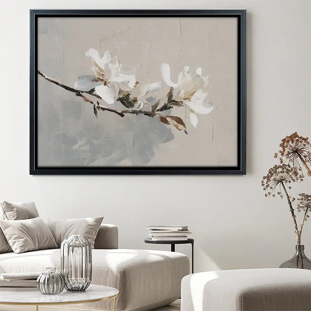 Magnolia Branch Canvas Print Magnolia Branch Canvas Print wall art product Svetlana Aleynikova