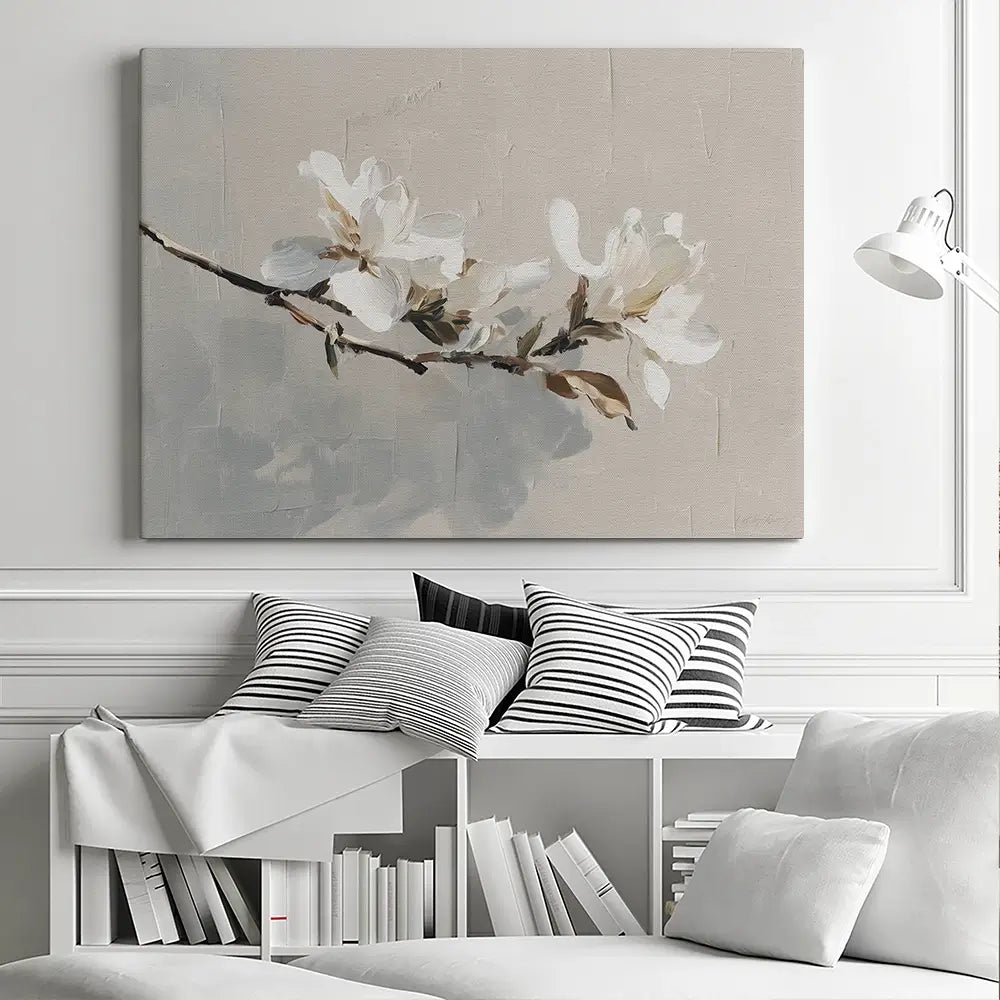 Magnolia Branch Canvas Print Magnolia Branch Canvas Print wall art product Svetlana Aleynikova