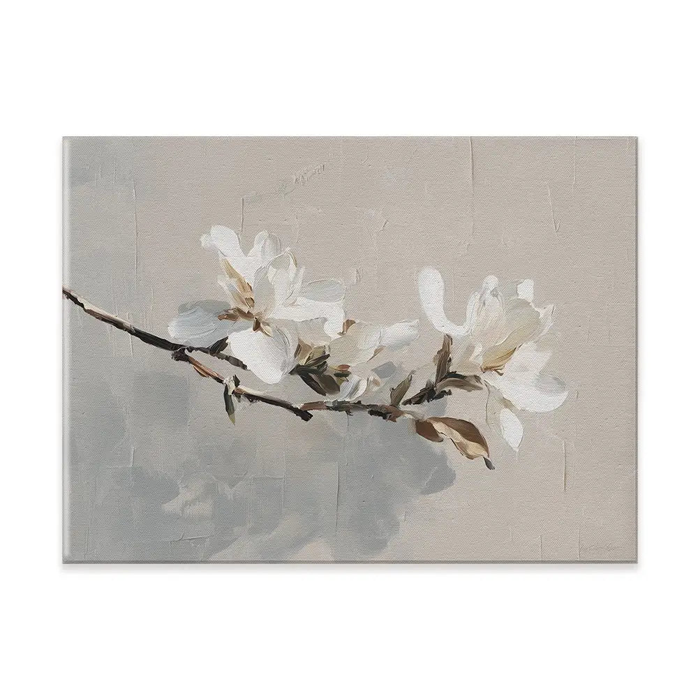 Magnolia Branch Canvas Print Magnolia Branch Canvas Print wall art product Svetlana Aleynikova