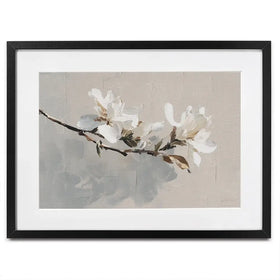 Magnolia Branch Framed Art Print Magnolia Branch Framed Art Print wall art product Svetlana Aleynikova