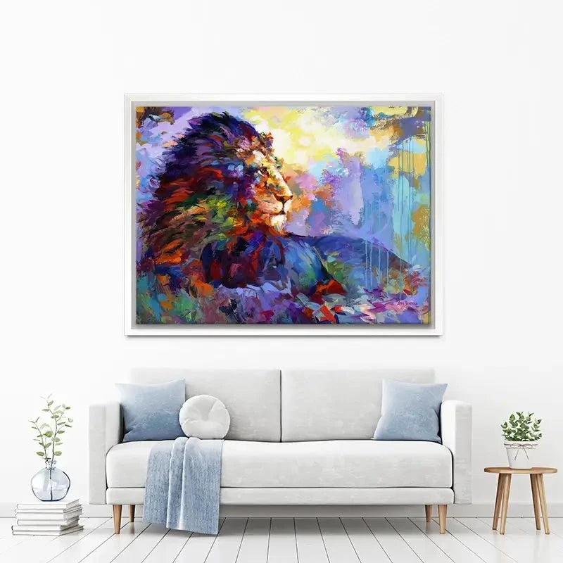 Majestic Lion Canvas Print Majestic Lion Canvas Print wall art product Leon Devenice