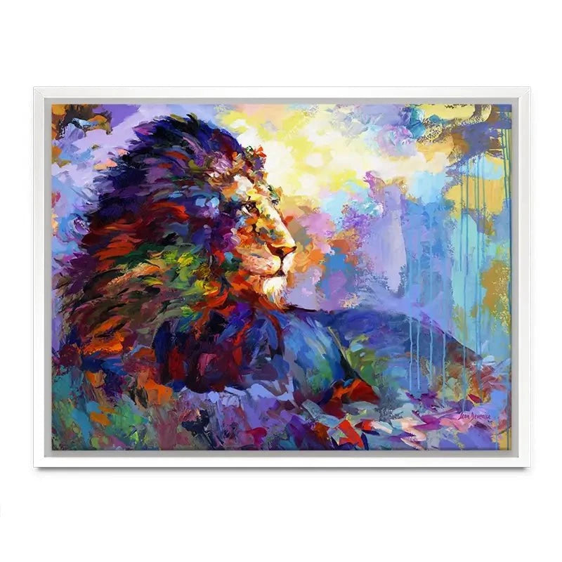 Majestic Lion Canvas Print Majestic Lion Canvas Print wall art product Leon Devenice