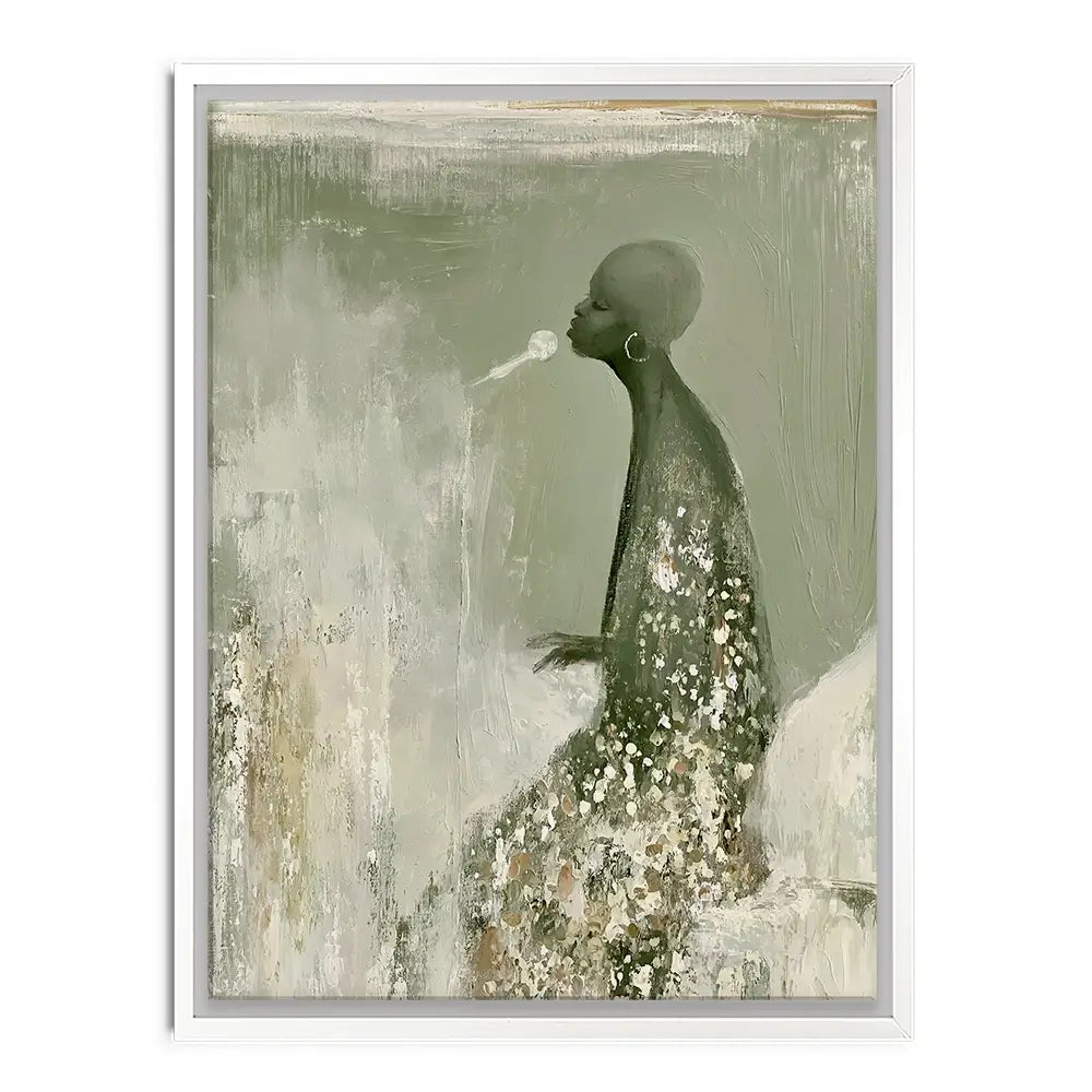 Making A Wish Canvas Print Making A Wish Canvas Print wall art product Chromatic Storm Studio