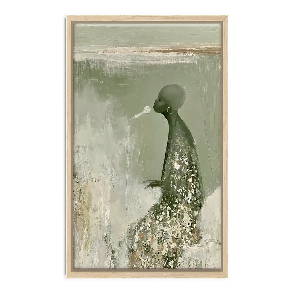 Making A Wish Canvas Print Making A Wish Canvas Print wall art product Chromatic Storm Studio