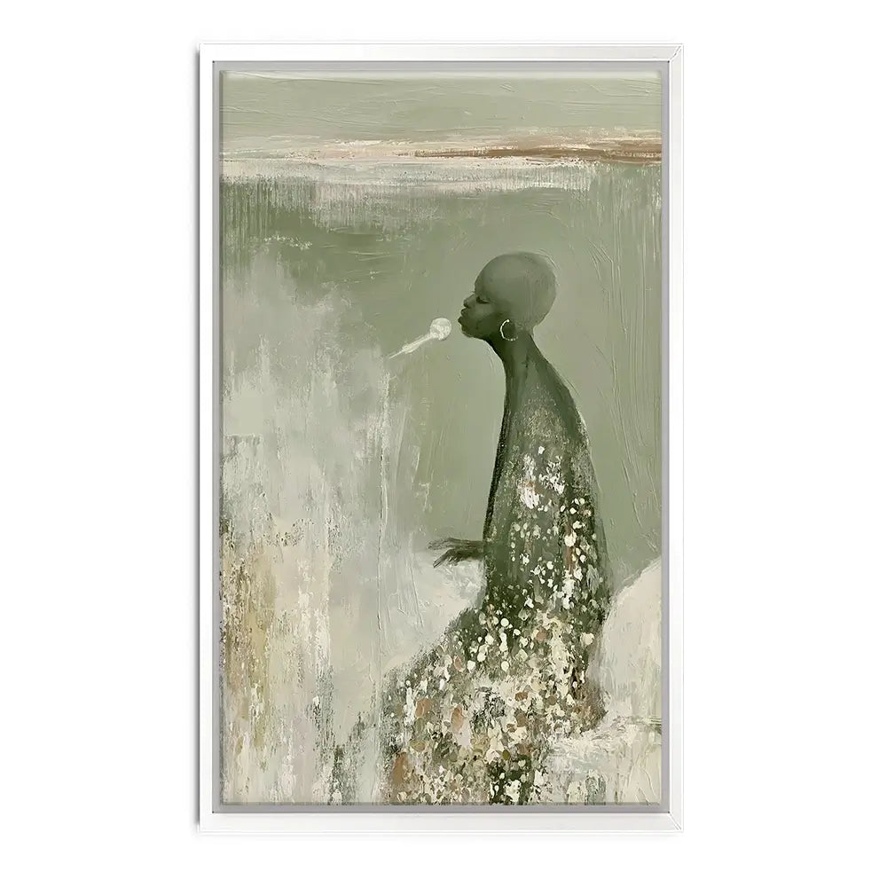 Making A Wish Canvas Print Making A Wish Canvas Print wall art product Chromatic Storm Studio
