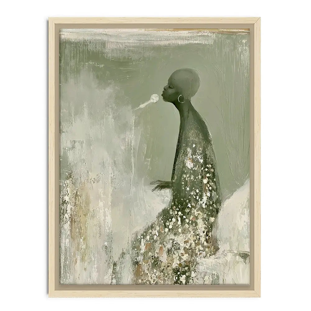 Making A Wish Canvas Print Making A Wish Canvas Print wall art product Chromatic Storm Studio