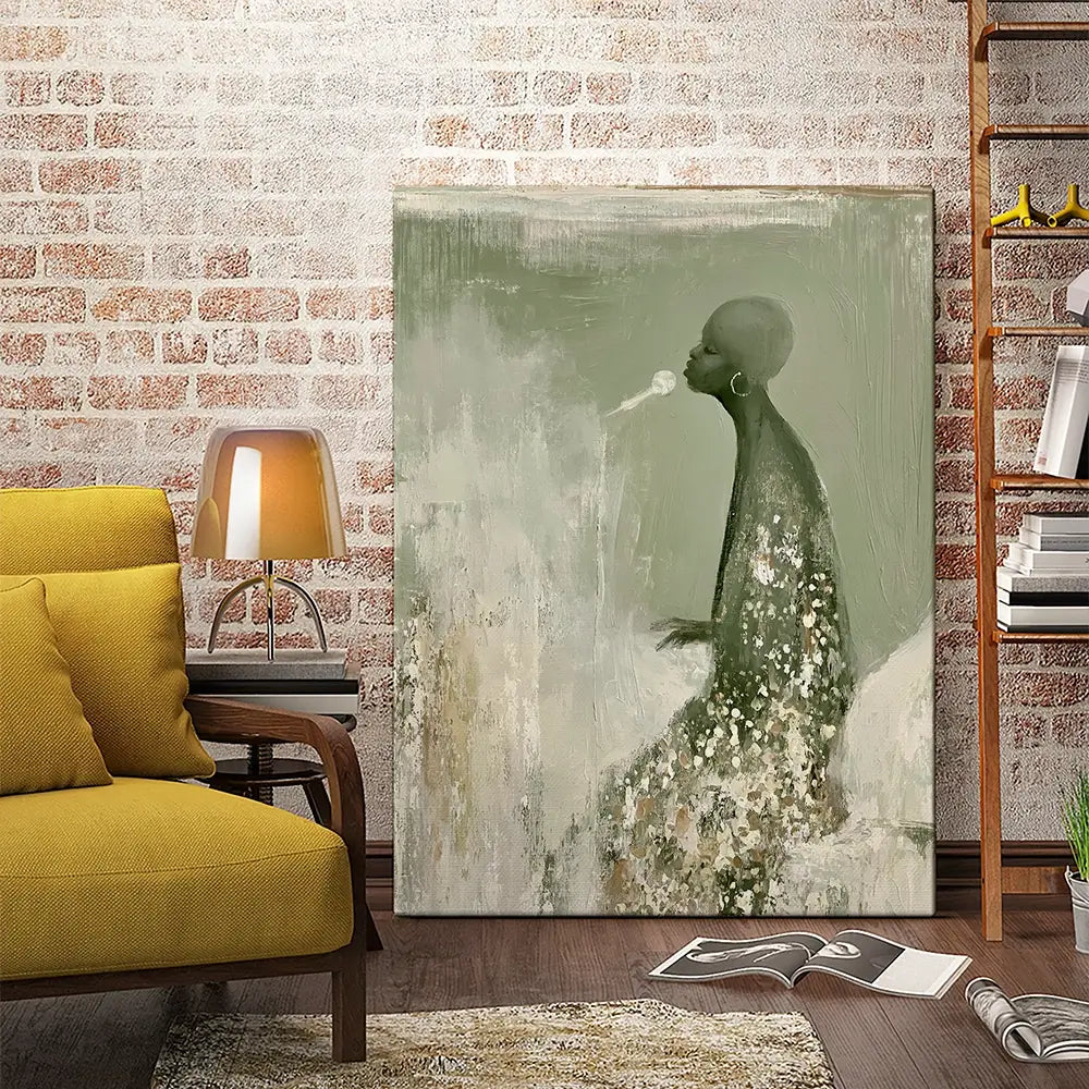 Making A Wish Canvas Print Making A Wish Canvas Print wall art product Chromatic Storm Studio