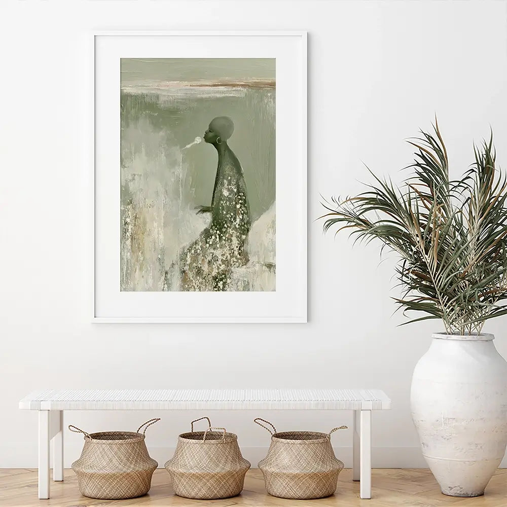 Making A Wish Framed Art Print Making A Wish Framed Art Print wall art product Chromatic Storm Studio