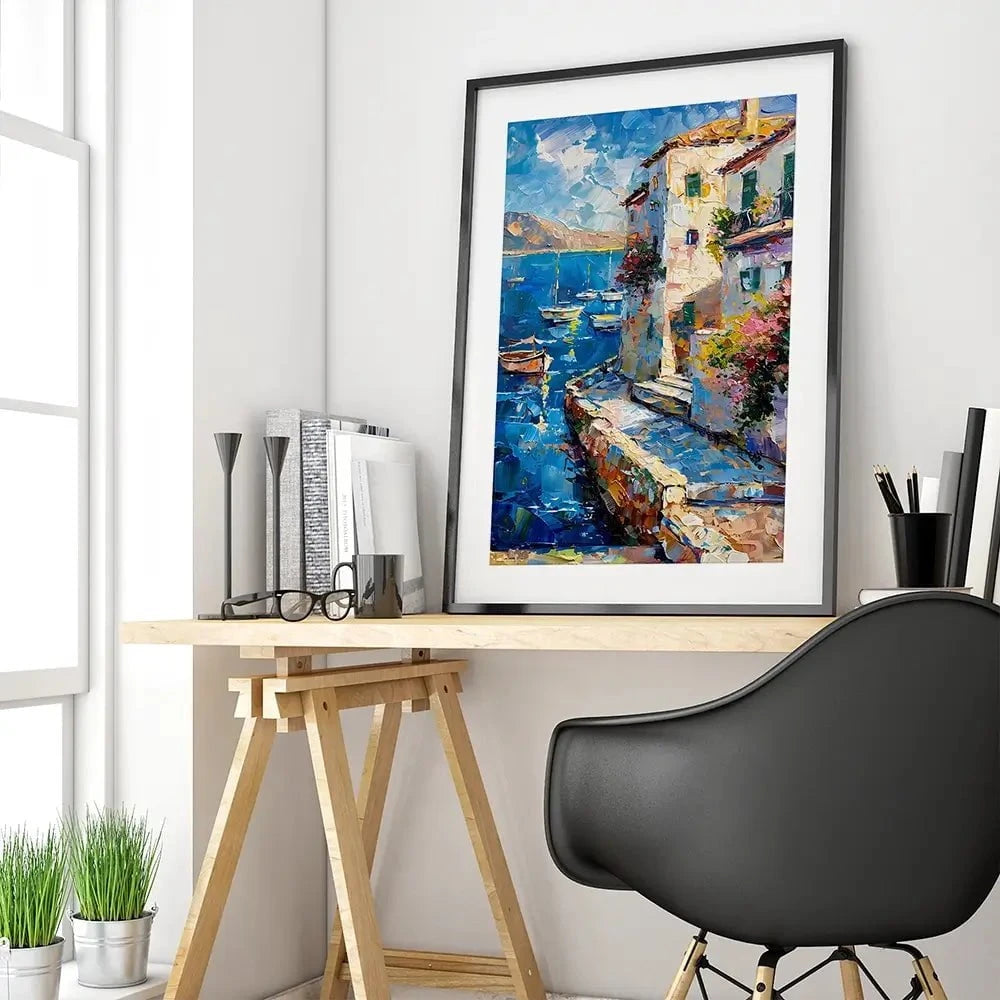 Mallorca Framed Art Print Mallorca Framed Art Print wall art product Elena Avanesova