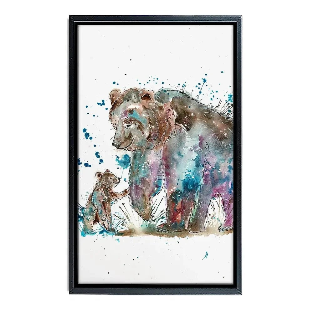 Mama Bear Canvas Print Mama Bear Canvas Print wall art product Jamie Taylor