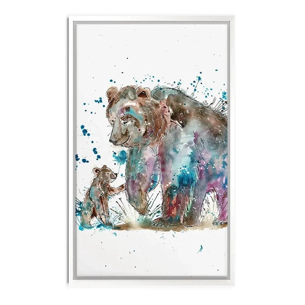 Mama Bear Canvas Print Mama Bear Canvas Print wall art product Jamie Taylor