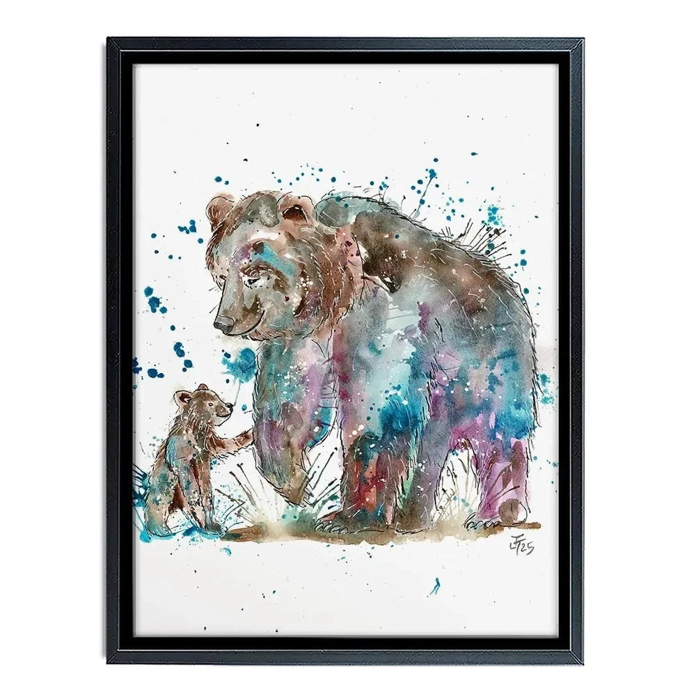 Mama Bear Canvas Print Mama Bear Canvas Print wall art product Jamie Taylor