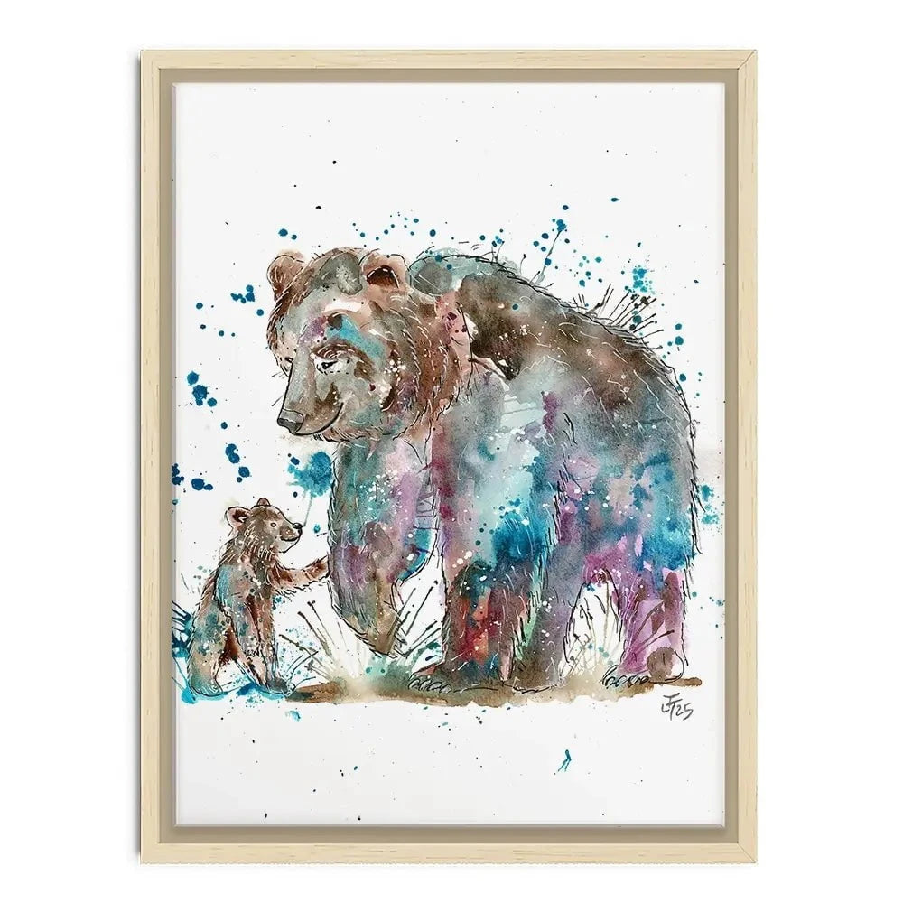 Mama Bear Canvas Print Mama Bear Canvas Print wall art product Jamie Taylor