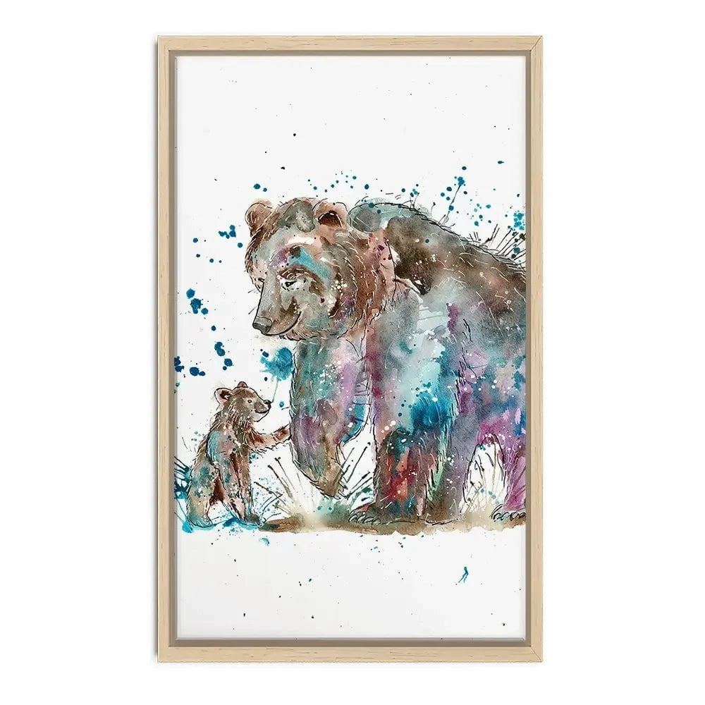 Mama Bear Canvas Print Mama Bear Canvas Print wall art product Jamie Taylor