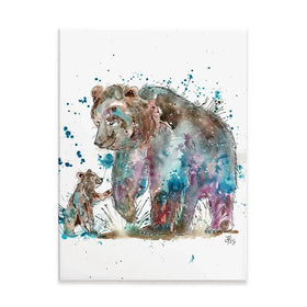 Mama Bear Canvas Print Mama Bear Canvas Print wall art product Jamie Taylor