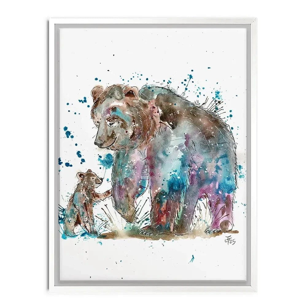 Mama Bear Canvas Print Mama Bear Canvas Print wall art product Jamie Taylor