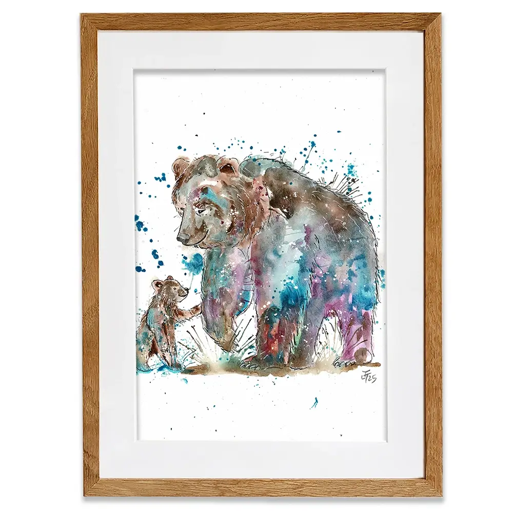 Mama Bear Framed Art Print Mama Bear Framed Art Print wall art product Jamie Taylor