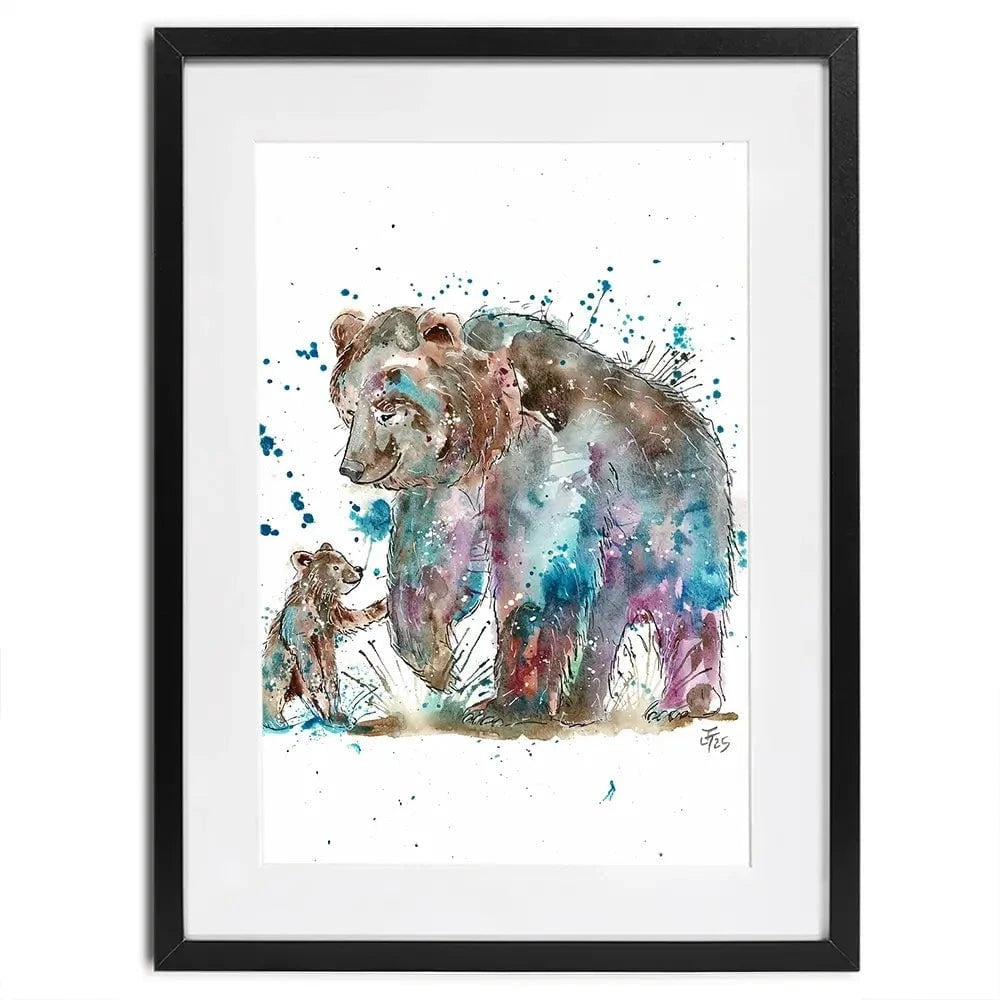 Mama Bear Framed Art Print Mama Bear Framed Art Print wall art product Jamie Taylor