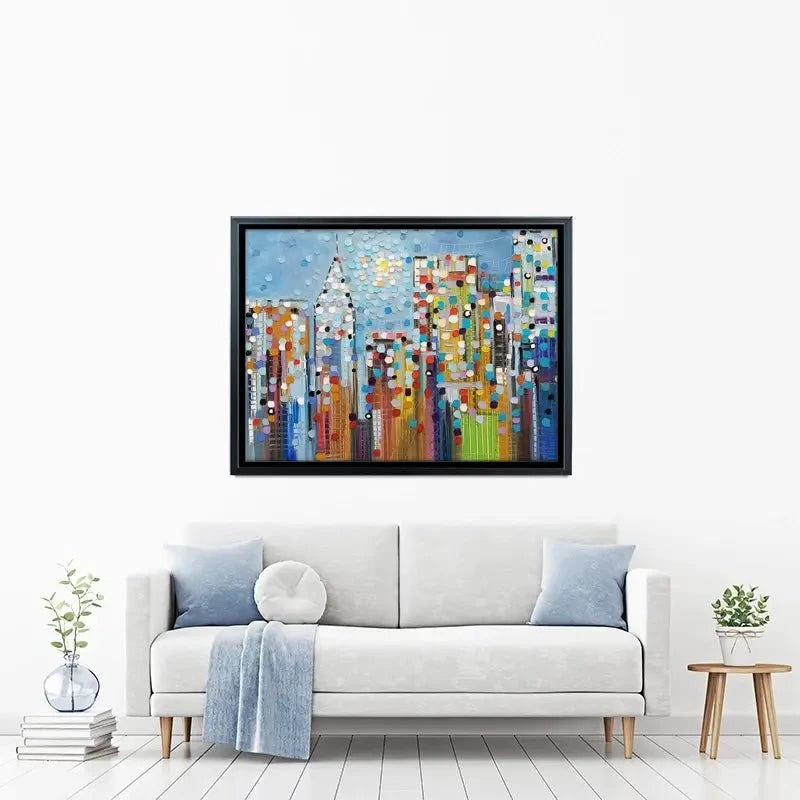 Manhattan Skyline Canvas Print Manhattan Skyline Canvas Print wall art product Ekaterina Ermilkina