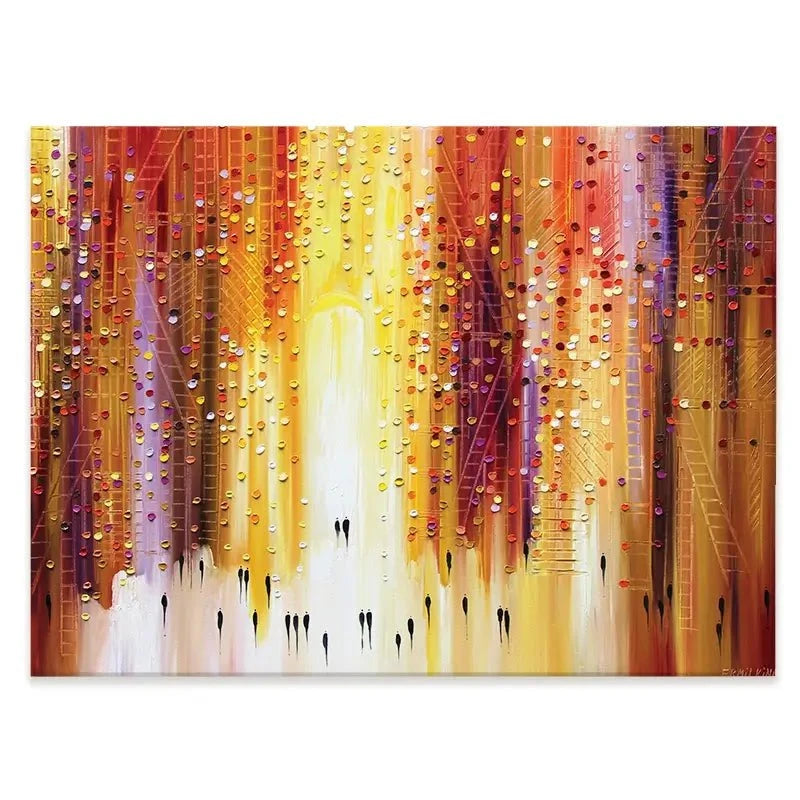 Manhattanhenge Canvas Print Manhattanhenge Canvas Print wall art product Ekaterina Ermilkina