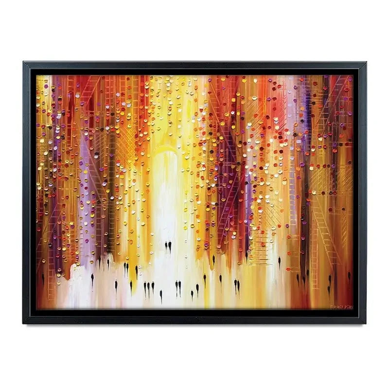 Manhattanhenge Canvas Print Manhattanhenge Canvas Print wall art product Ekaterina Ermilkina