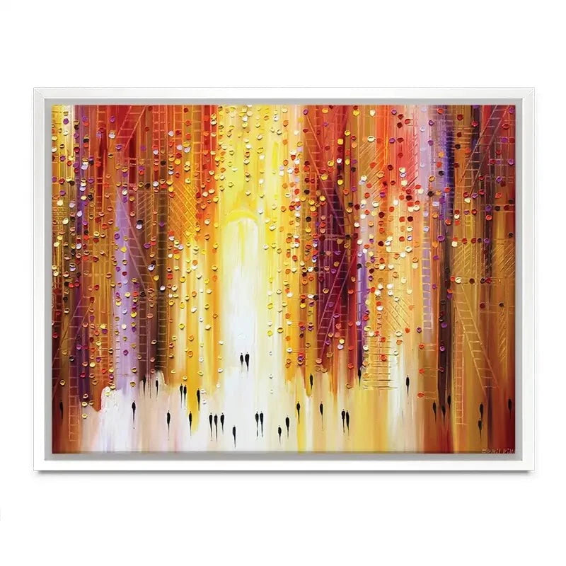 Manhattanhenge Canvas Print Manhattanhenge Canvas Print wall art product Ekaterina Ermilkina