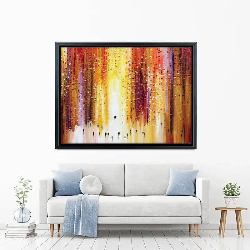 Manhattanhenge Canvas Print Manhattanhenge Canvas Print wall art product Ekaterina Ermilkina