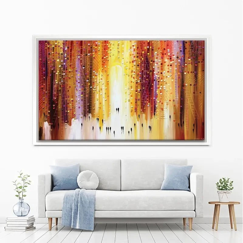 Manhattanhenge Canvas Print Manhattanhenge Canvas Print wall art product Ekaterina Ermilkina