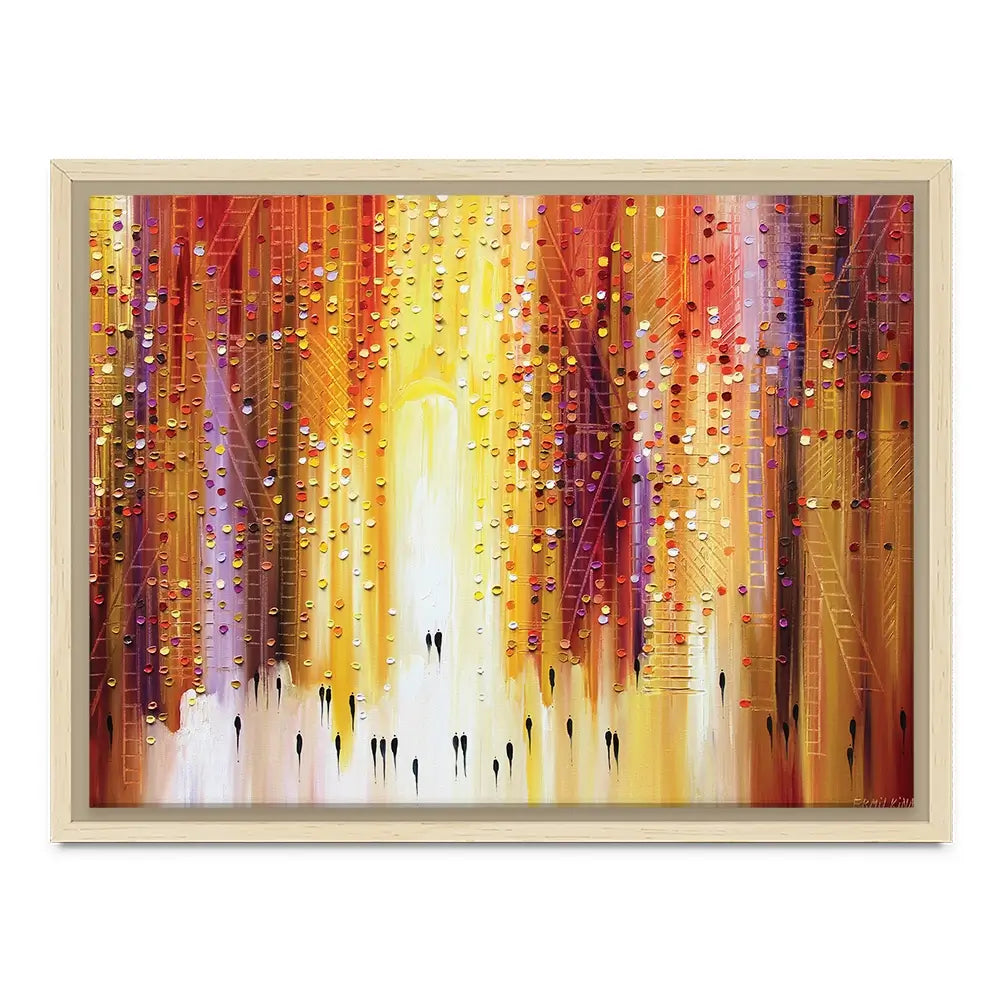 Manhattanhenge Canvas Print Manhattanhenge Canvas Print wall art product Ekaterina Ermilkina