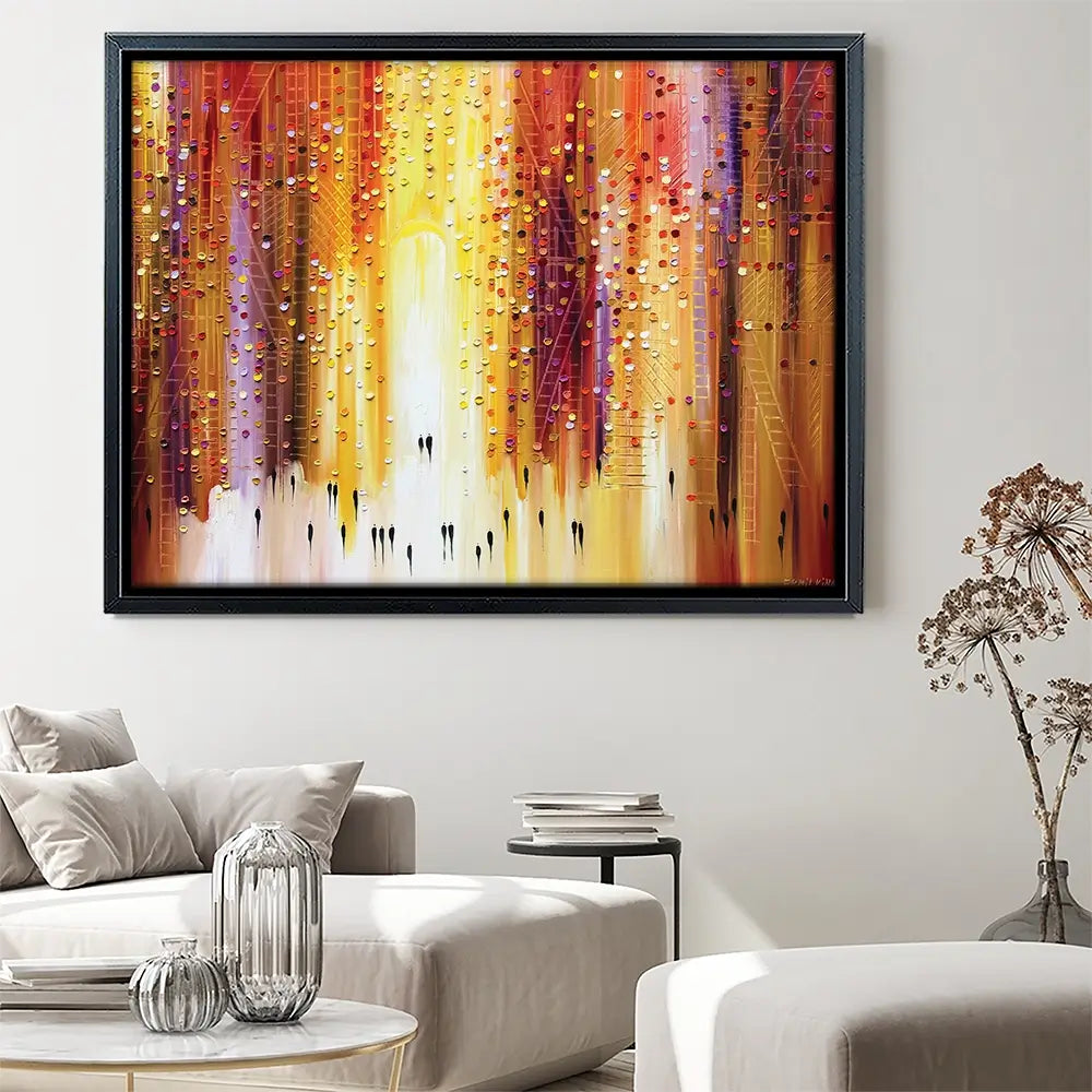 Manhattanhenge Canvas Print Manhattanhenge Canvas Print wall art product Ekaterina Ermilkina