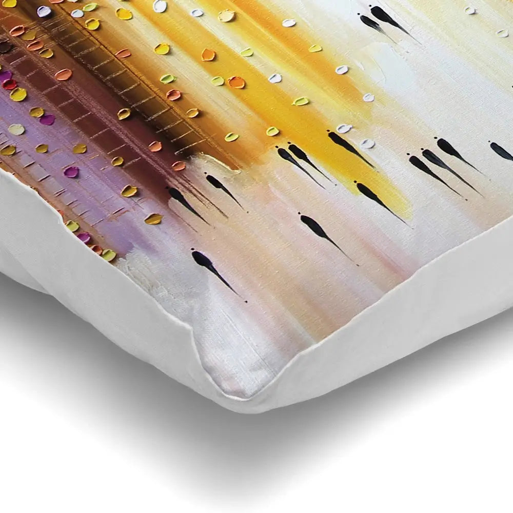 Manhattanhenge Cushion Manhattanhenge Cushion wall art product Art Print Shop