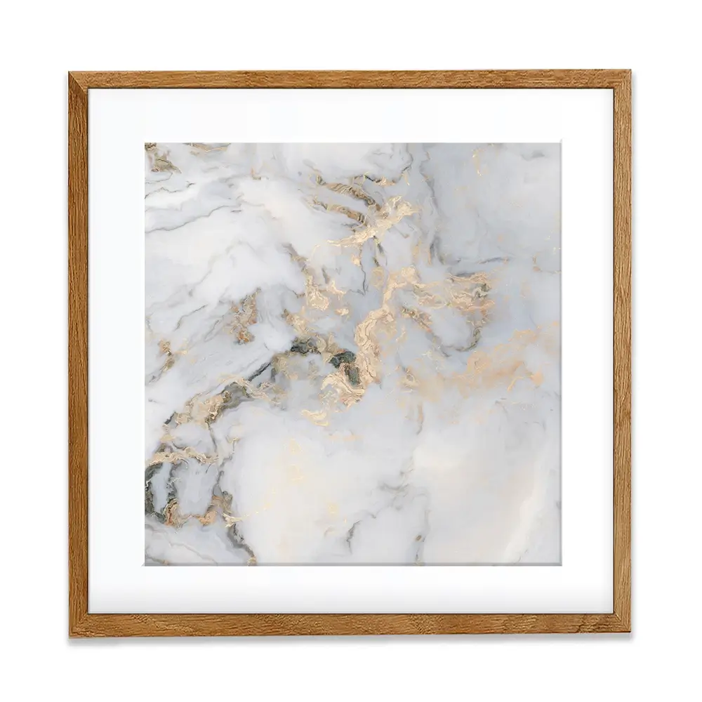 Marble Effect Square Framed Art Print Marble Effect Square Framed Art Print wall art product Art Print Shop