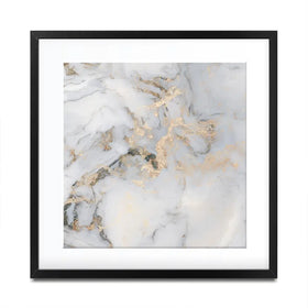 Marble Effect Square Framed Art Print Marble Effect Square Framed Art Print wall art product Art Print Shop