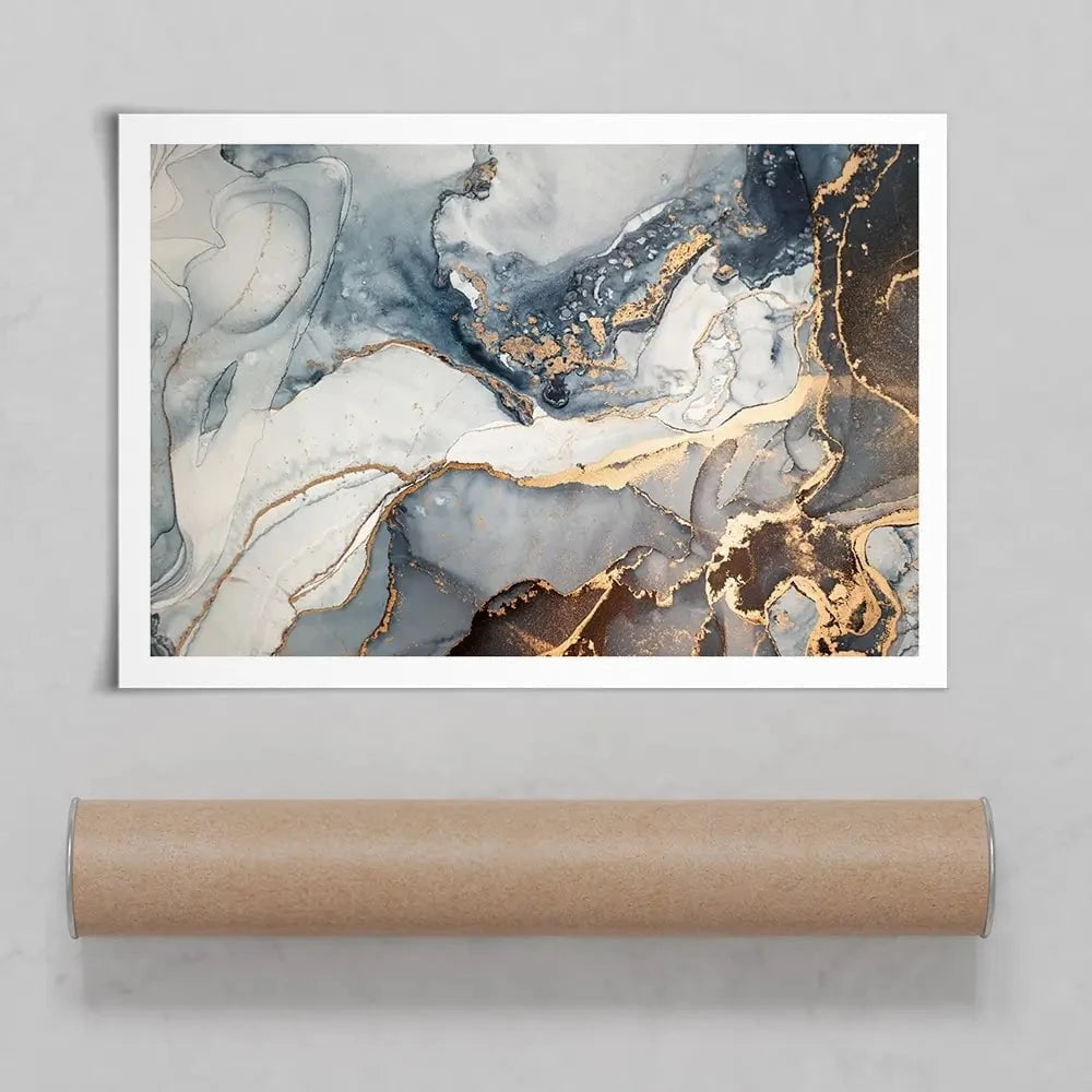Marbled Art Print Marbled Art Print wall art product coldsun777 / Shutterstock