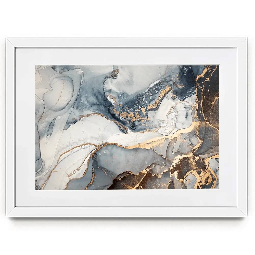 Marbled Framed Art Print Marbled Framed Art Print wall art product coldsun777 / Shutterstock