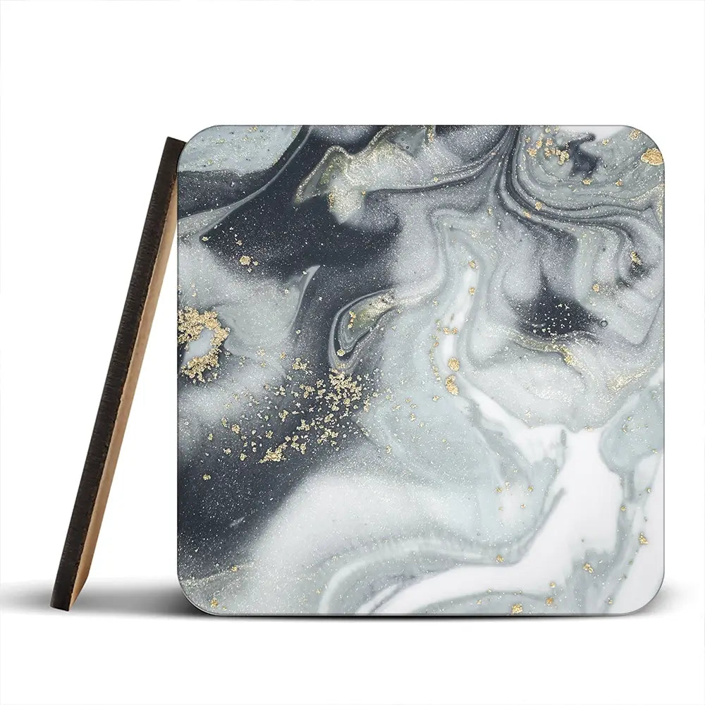Marbled Grey Hues Coaster Set Marbled Grey Hues Coaster Set wall art product CARACOLLA / Shutterstock