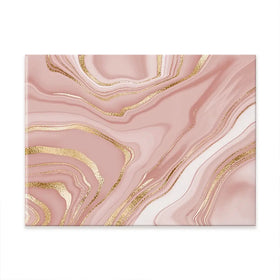Marbled Rose Canvas Print Marbled Rose Canvas Print wall art product NikaMooni / Shutterstock