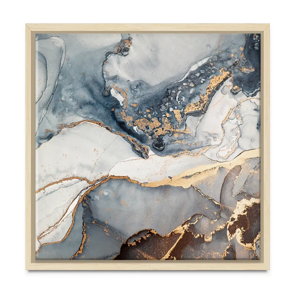 Marbled Square Canvas Print Marbled Square Canvas Print wall art product coldsun777 / Shutterstock