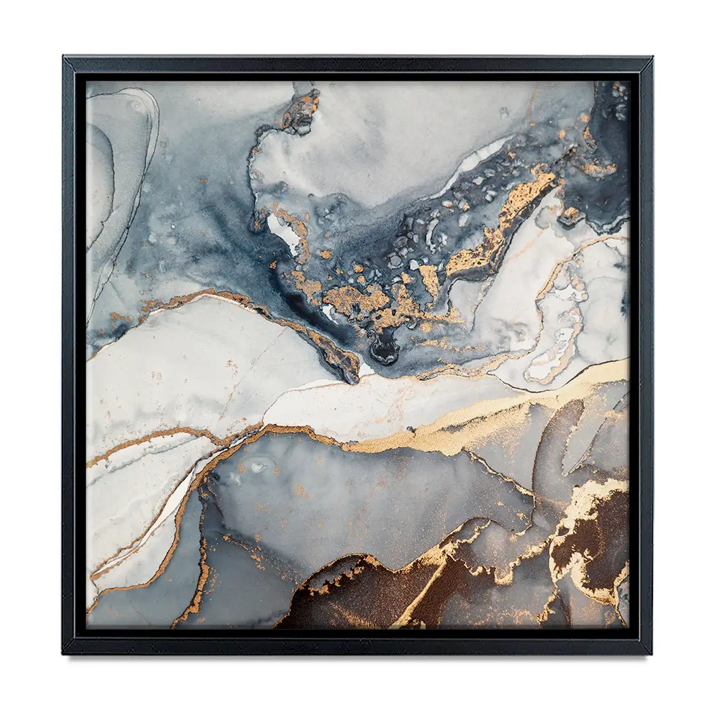 Marbled Square Canvas Print Marbled Square Canvas Print wall art product coldsun777 / Shutterstock