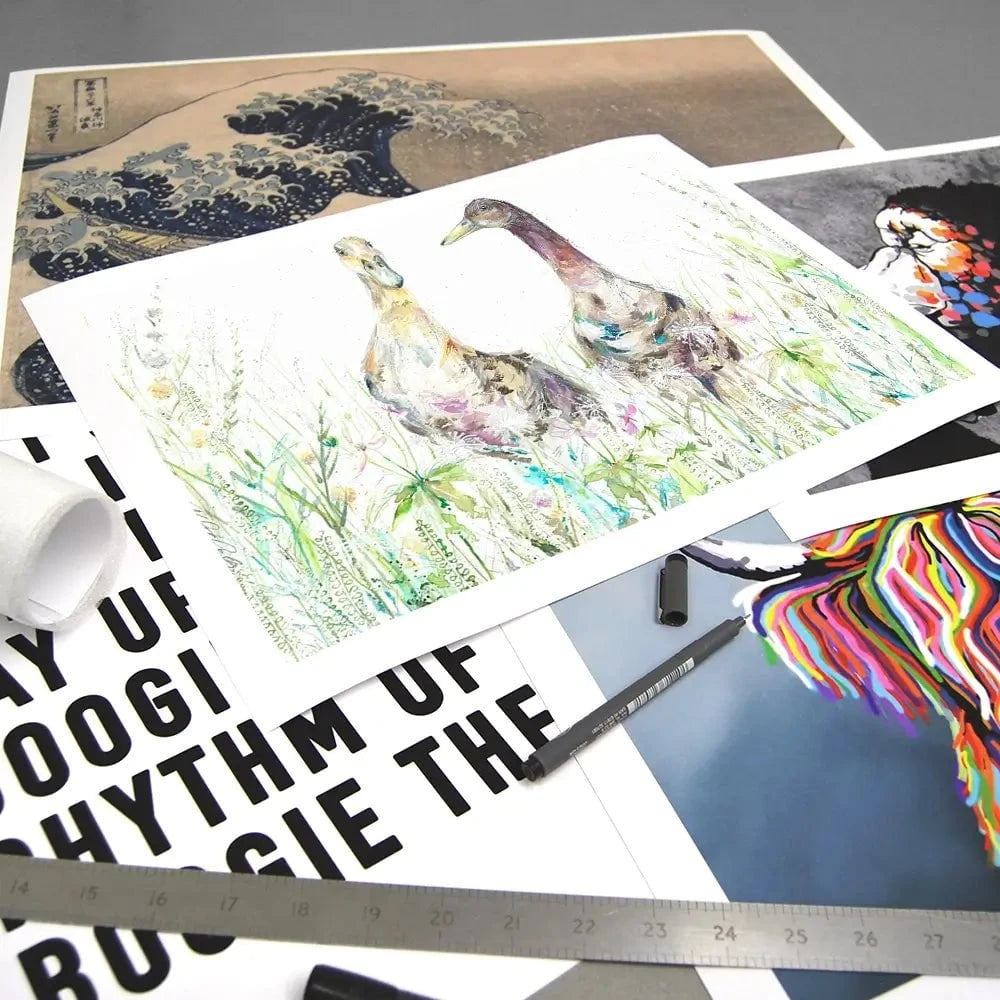 Margo And Jerry Art Print Margo And Jerry Art Print wall art product Nicola Jane Rowles