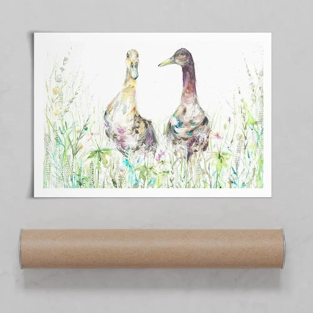 Margo And Jerry Art Print Margo And Jerry Art Print wall art product Nicola Jane Rowles