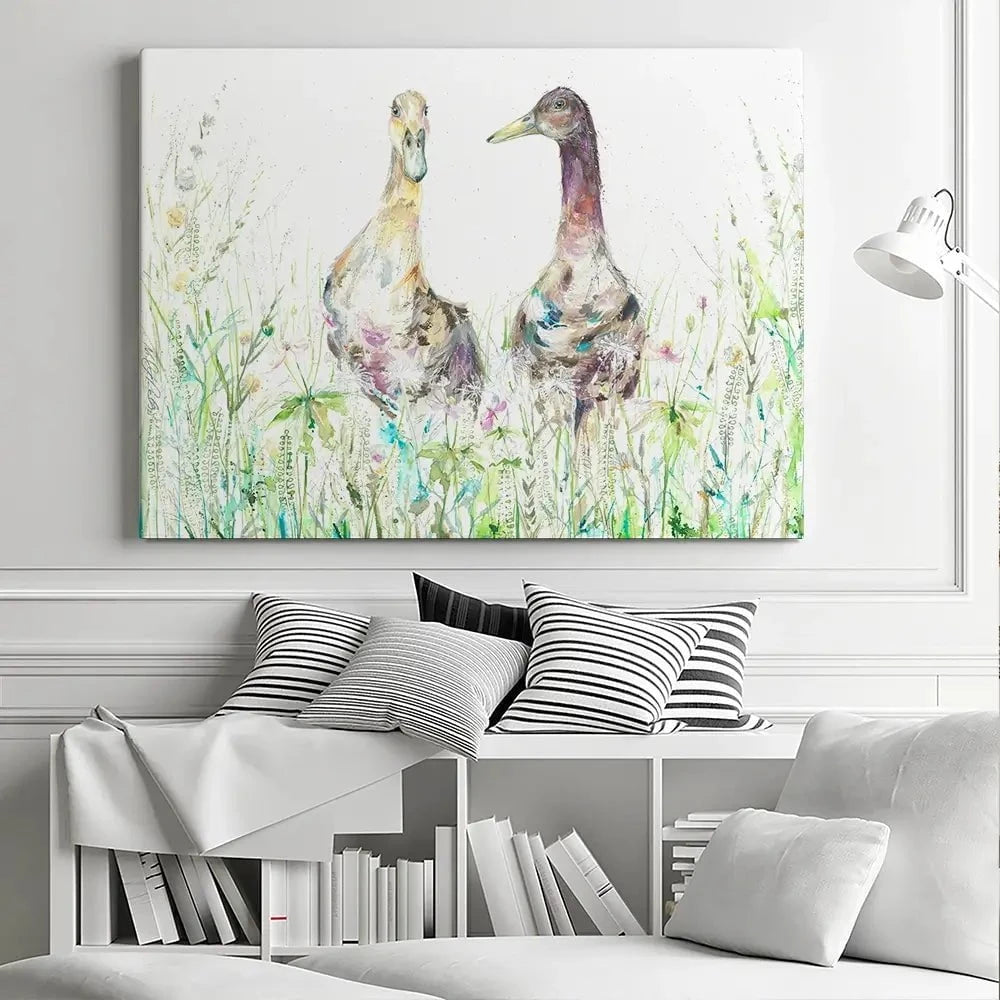 Margo And Jerry Canvas Print Margo And Jerry Canvas Print wall art product Nicola Jane Rowles