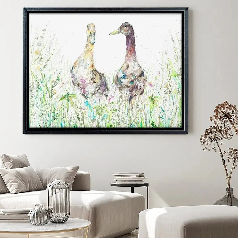 Margo And Jerry Canvas Print Margo And Jerry Canvas Print wall art product Nicola Jane Rowles