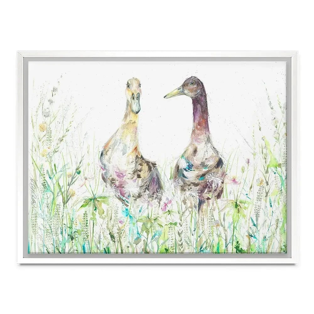 Margo And Jerry Canvas Print Margo And Jerry Canvas Print wall art product Nicola Jane Rowles