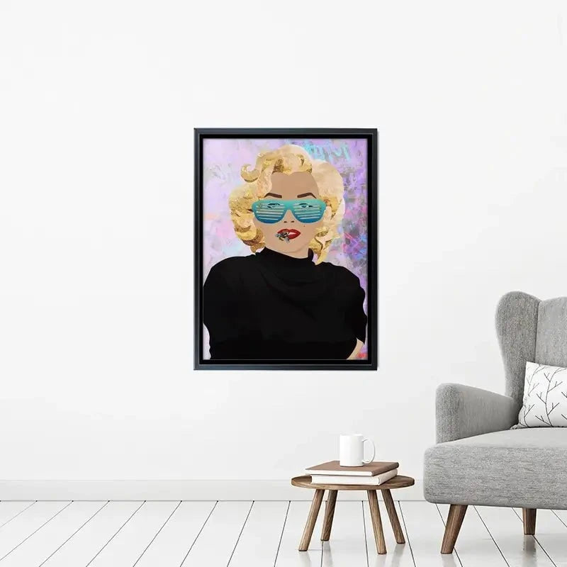 Marilyn Monroe Bee Canvas Print Marilyn Monroe Bee Canvas Print wall art product Sarah Manovski