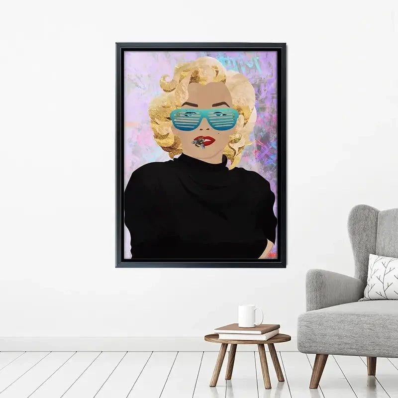 Marilyn Monroe Bee Canvas Print Marilyn Monroe Bee Canvas Print wall art product Sarah Manovski
