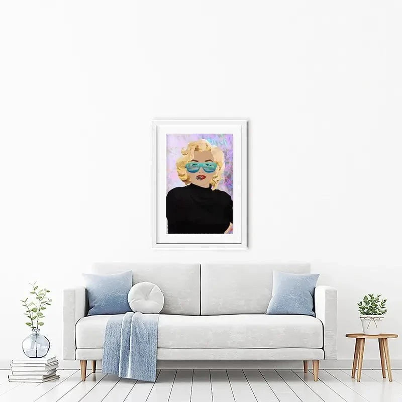 Marilyn Monroe Bee Framed Art Print Marilyn Monroe Bee Framed Art Print wall art product Sarah Manovski