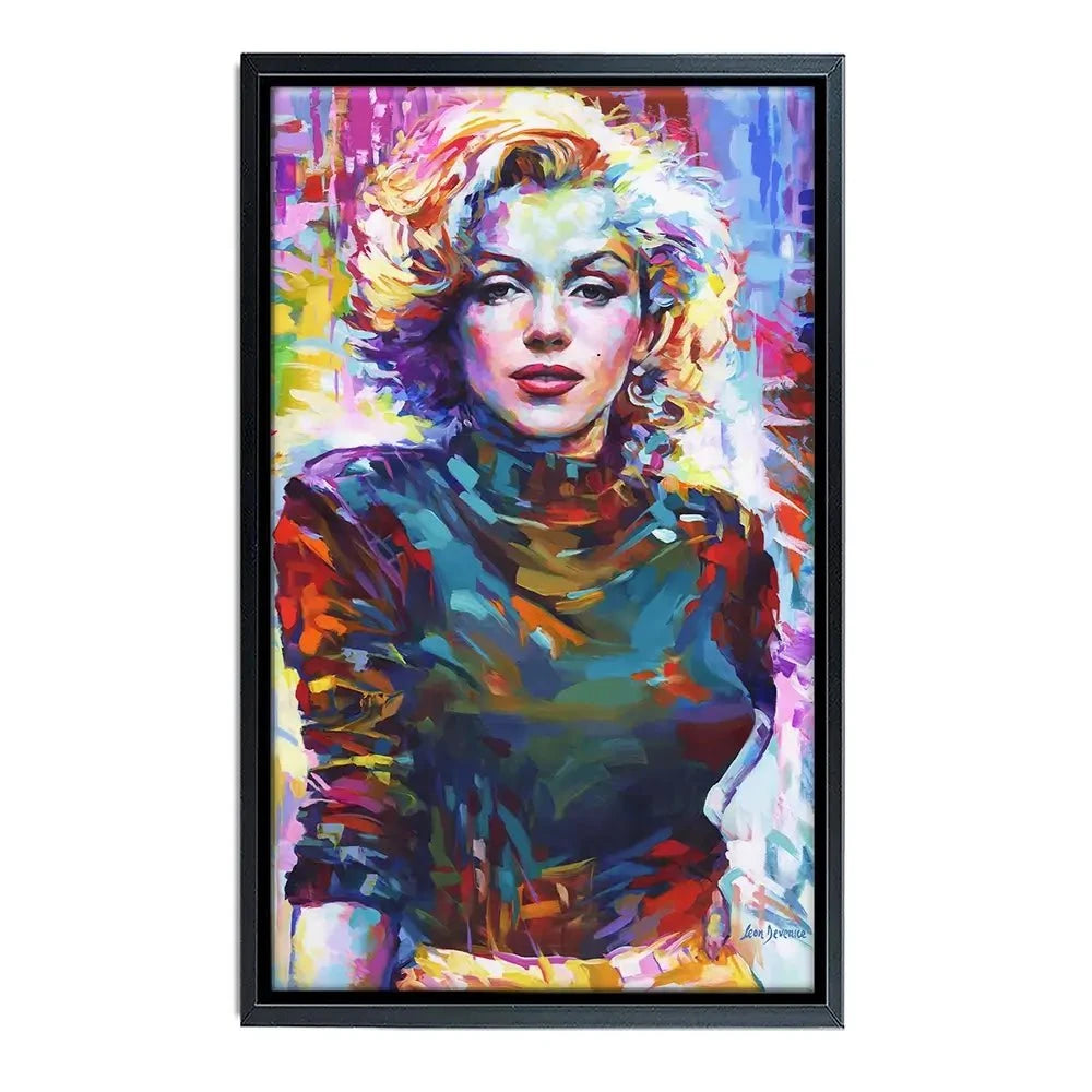 Marilyn Monroe Canvas Print Marilyn Monroe Canvas Print wall art product Leon Devenice
