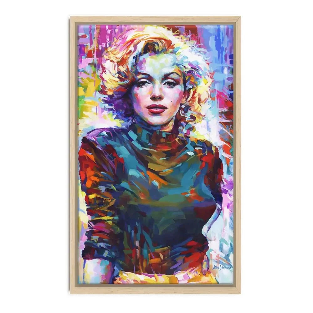 Marilyn Monroe Canvas Print Marilyn Monroe Canvas Print wall art product Leon Devenice